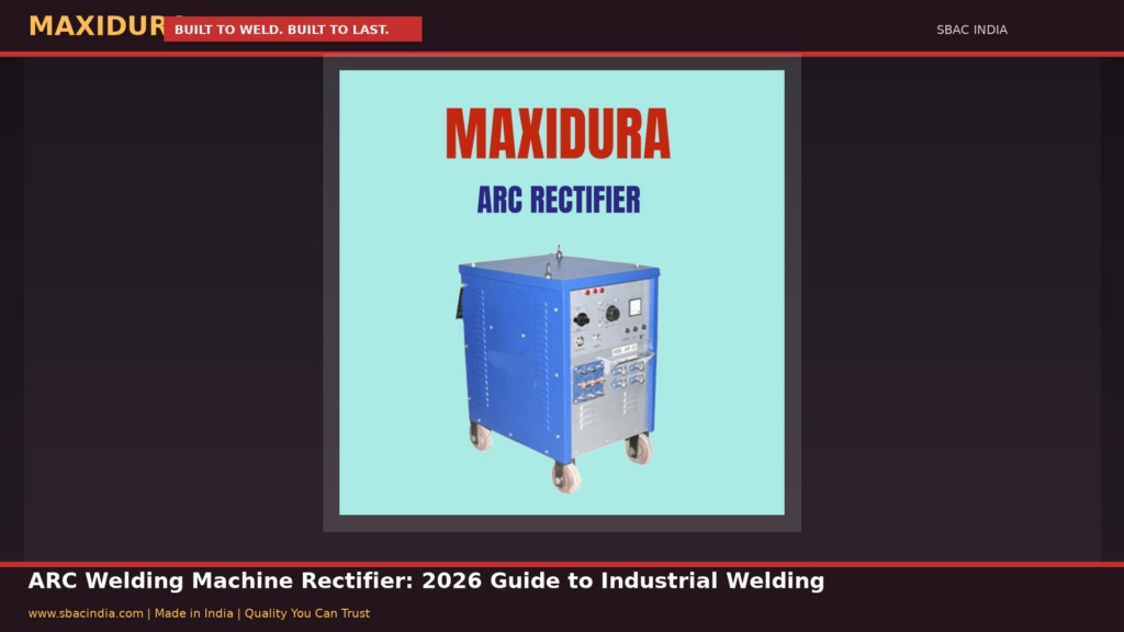 ARC Welding Machine Rectifier: 2026 Guide to Industrial Welding Efficiency