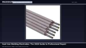 Cast Iron Welding Electrodes: The 2026 Guide to Professional Repair and Maintenance